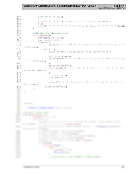 Image result for Queue Code Example