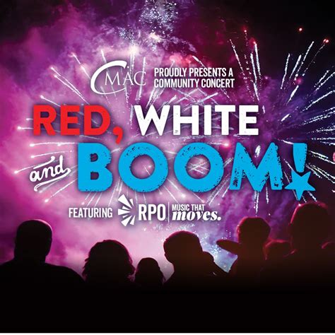 Red White & Boom! With The Rochester Philharmonic Orchestra ...