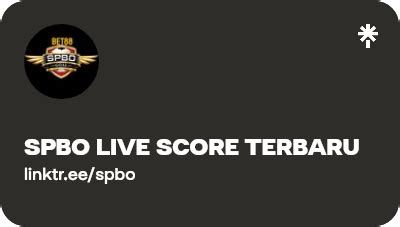 SPBO Livescore - What is SPBO Live Score? - YouTube