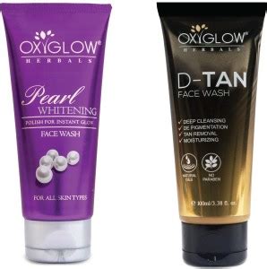 oxy glow herbals Pearl Whitening 100 gm & D-TAN 100 Gm (Combo Pack ...