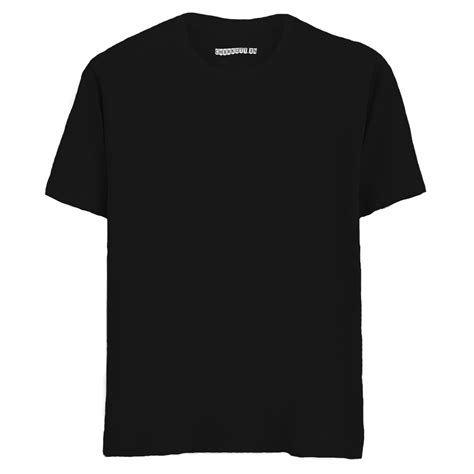 Solid Black Half Sleeves T-Shirt – Chirkutt