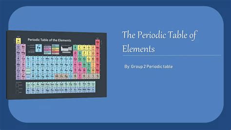 THE-PERIODICAL-TABLE-OF-ELEMENTS GROUP 2.pptx