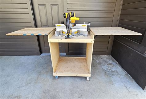 Rolling Miter Saw Stand | Ana White