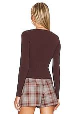 ASTR the Label Nella Top in Chocolate | REVOLVE