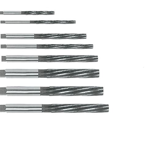 Buy HSS Hand Reamers Set- Dia 4,5,6,7,8,9,10,12 MM H7 ( IS: 5444- 1978 ...