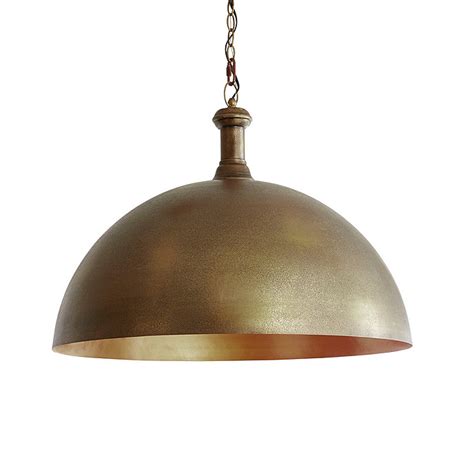 Bohdi Brass Dome Pendant Light