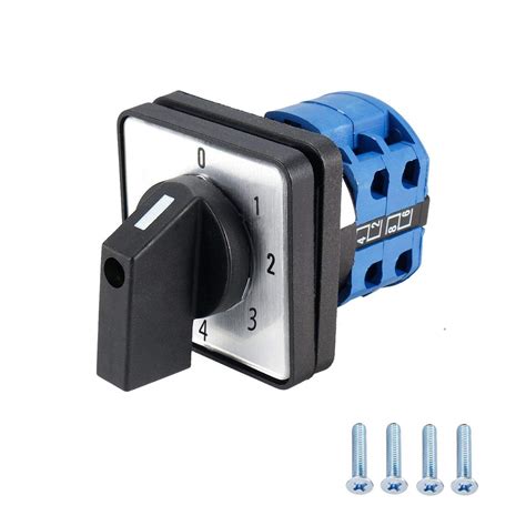 VictorsHome Changeover Switch SYW28-20 5 Positions 8 Terminals ...