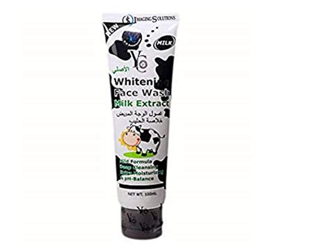 IS IMAGING SOLUTIONS Yc Whitening Face Wash Milk Extract 100ml Mild ...