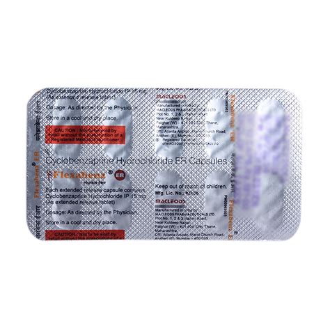 Flexabenz ER Capsule | Uses, Side Effects, Price | Apollo Pharmacy