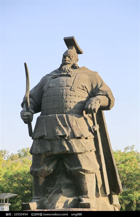 古代国王赵王雕像高清图片下载_红动中国