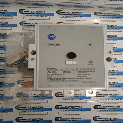 Elettronica Lucense ALLEN-BRADLEY 100-D210EA11 CONTACTOR, 3 POLE, 350A ...