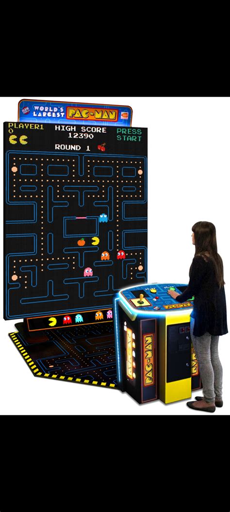 World's Largest Pac-Man - Paradise Pinball and Amusements
