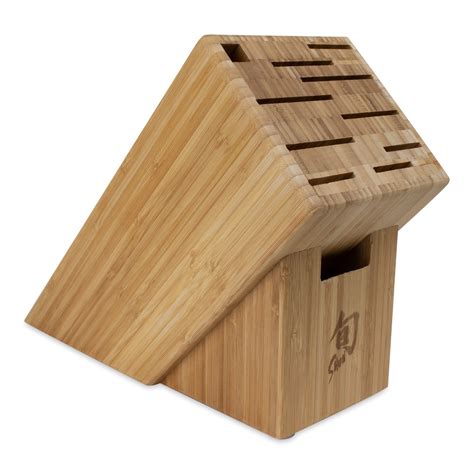 Shun Bamboo Knife Block 11 Slots - DM0831| House of Knives Canada