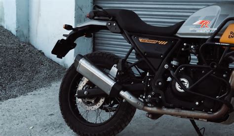 Royal Enfield Himalayan Scram 411 Red Rooster Performance Vertex Exhau ...