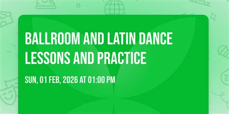 Ballroom and Latin Dance lessons and practice, Deep River Public ...