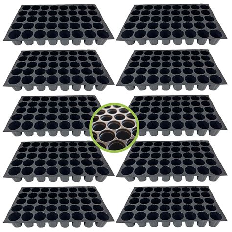 SUSHILA AGROFERT 40 Cavity Big Size Seed Germination Tray, Set of 10 ...