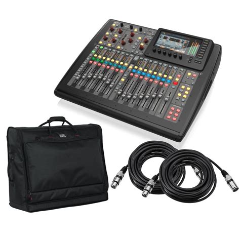 Behringer X32 Compact 40-Input 25-Bus Digital Mixing Console - Bundle ...
