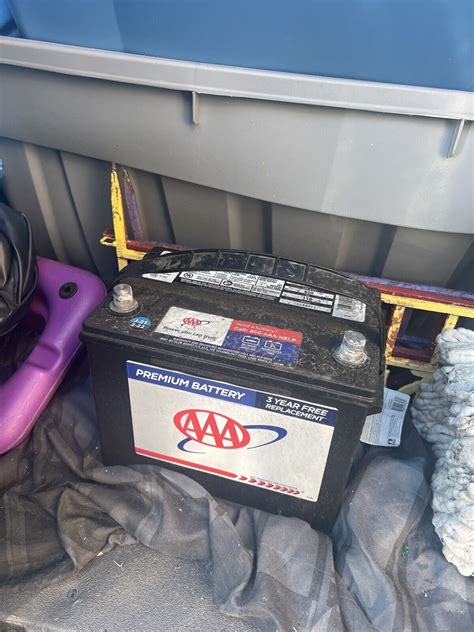 AAA 24F-C car battery- purchased 4 months ago | eBay