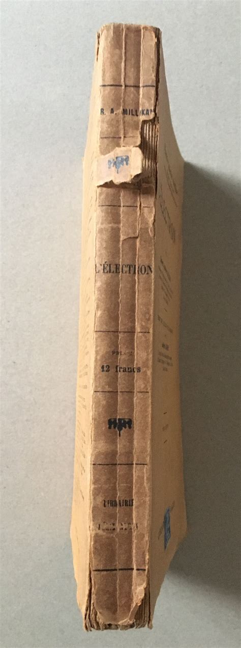 L'électron by Robert Andrews Millikan: molto buono Brossura (1926 ...