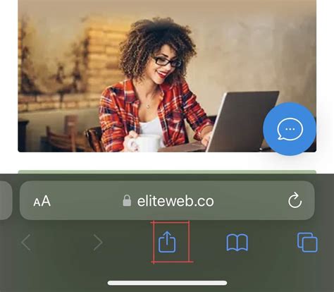 How to add a website to a mobile device home screen | ELITEWEB.Co India