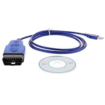 ZOOMELLA VAG KKL USB Fiat Ecu Scan OBD OBD2 Diagnostic Scanner Cable ...
