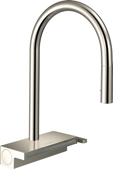 hansgrohe Aquno Select Brushed Nickel High Arc India | Ubuy