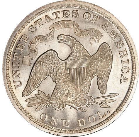 1868 Seated Liberty Silver Dollar Values - Live Pricing | CoinValues.com