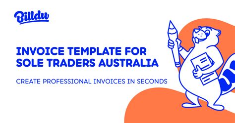 Sole Trader Invoice Example 的图像结果
