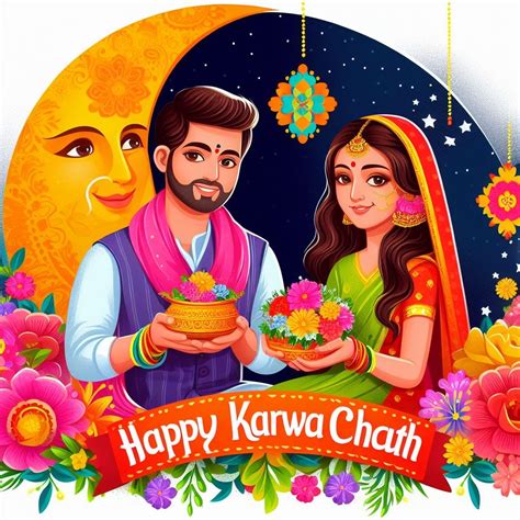Karwa Chauth Puja Rituals Muhurat Wishes & Greetings