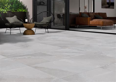 Slate Porcelain Floor Tile Riven Slate Effect Grey Porcelain Wall