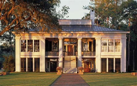 Georgian Plantation Style Homes