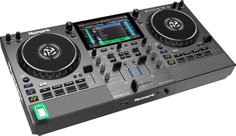 Amazon.com: Numark Mixstream Pro Go Portable DJ Controller with Battery ...