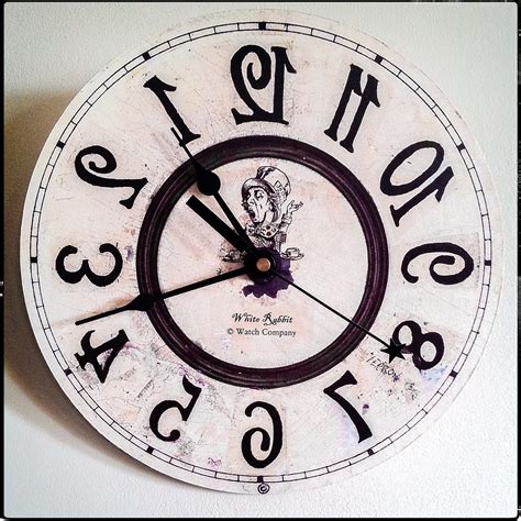 White Rabbit Clock | Seen in the cafe at Dimbola Lodge, Isle… | Garry ...