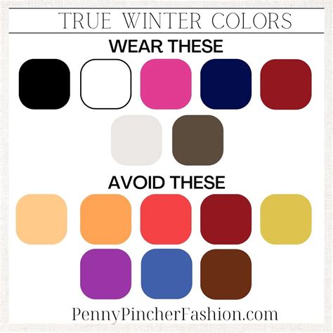 What Are The Best Colors For A Winter at Zane Humphrey blog