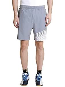 Buy Yonex Badminton Men's Woven Shorts 861 Grey (Small) Online at Low ...