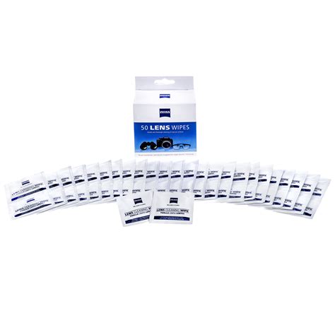 Zeiss Pre-moistened Lens Cleaning Wipes - Cleans Bacteria, Germs And ...