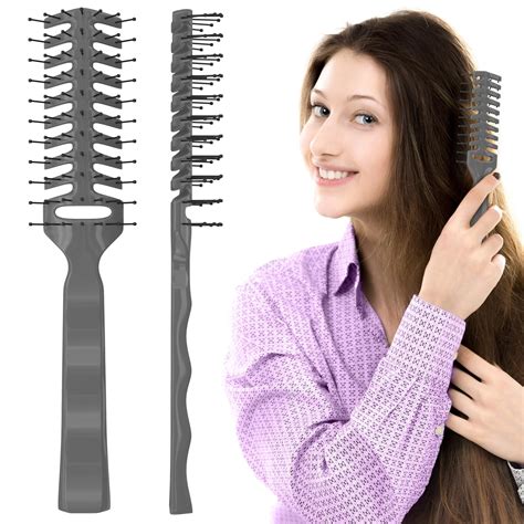 Gray Vent Brush. Pack of 288 Vented Detangling Brushes for All Hair ...