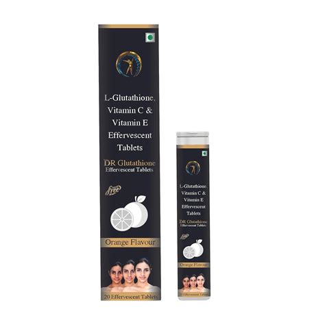 DR Global Vitamin C - Effervescent Tablets (Orange Flavour) - Vitamin C ...