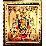 ADA Handicraft® Lord Shiva & Family Photo Frame for Wall and Pooja ...