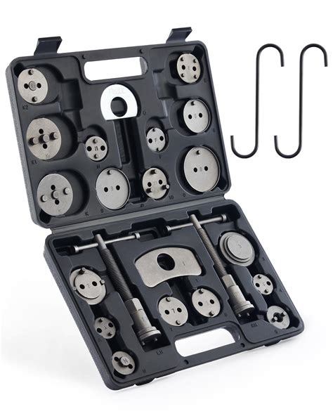 Snapklik.com : Orion Motor Tech Brake Caliper Wind Back Tool Kit, 24pc Brake Caliper Compression ...