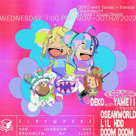 Deko: Yameii and Friends, The Drake Hotel, Toronto | AllEvents