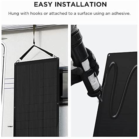 EFECOFLOW EF ECOFLOW 100W Flexible Solar Panel with High India | Ubuy