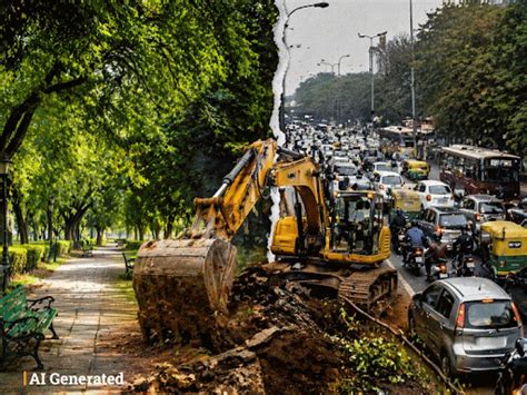 Jaipur Park Removal | Sahakar Marg Traffic Plan; Greenery at Risk