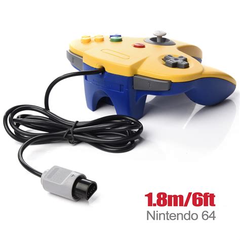 Buy Retro Classic Wired N64 Controller Gamepad Joystick For Nintendo 64 ...