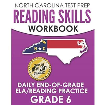 Buy NORTH CAROLINA TEST PREP Reading Skills Workbook Daily End-of-Grade ...