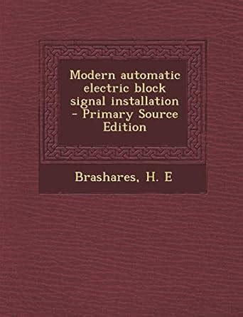 Buy Modern Automatic Electric Block Signal Installation - Primary ...