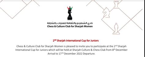 The Sharjah International Cup is back! - ChessBase India