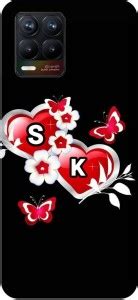 ThePrintlink Back Cover for Realme 8, RMX3085, S K, S LOVE K, S K NAME ...