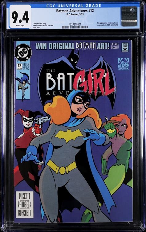 The Batman Adventures #12 1st Appearance of Harley Quinn DC CGC 9.4 NM ...