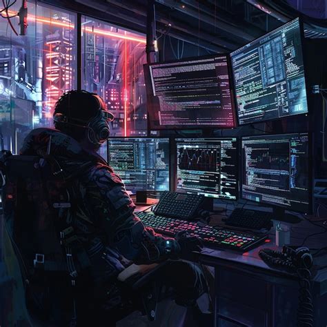 Image result for Hacker Screen Setup